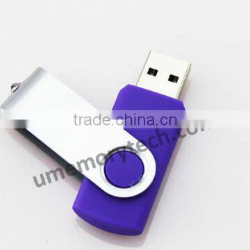 Promotional Metal USB 2.0 Flash Drive Rotating Memory Stick Swivel Thumb Drive photo-6