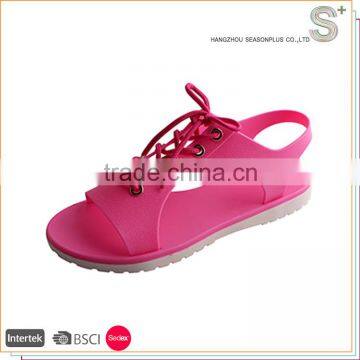 Custom comfortable jelly shoes china shoe factory