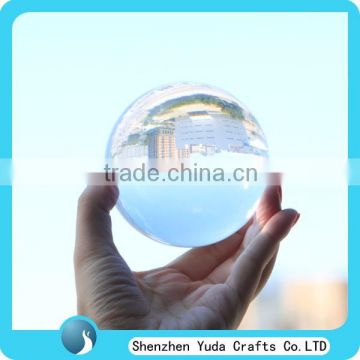 Clear acrylic single 3 inche solid ball