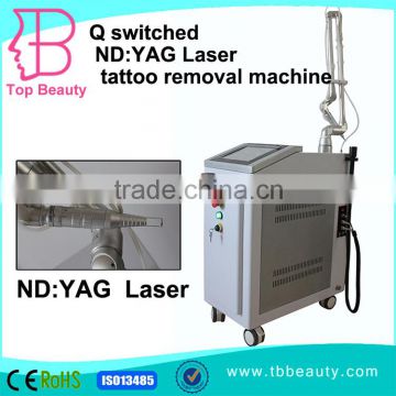 2015 newest professional q switched nd yag laser tattoo removal machine beauty spa supplies