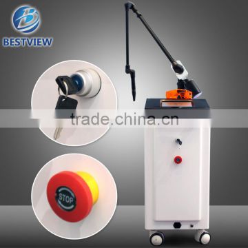 Brown Age Spots Removal Bestview Sale Portable Type Long Pulsed Co2 Laser Nd Yag For Hair Removal Q Switch Laser Machine