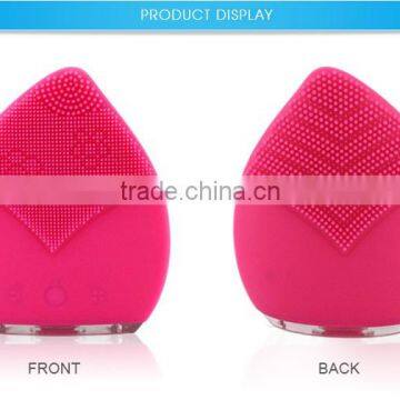 Best silicon facial pore brush with massage function of beauty enquipment