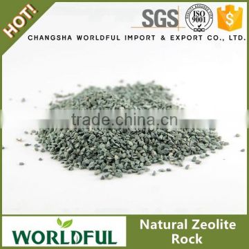 High purity natural green feed grade zeolite rock for water filtration