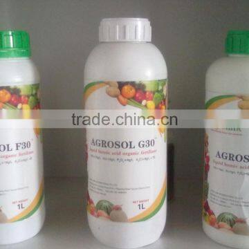 High grade liquid humic acid organic fertilizer