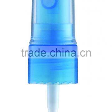 Spray on plastic bottles. Bottles Usage and Pump Sprayer Type