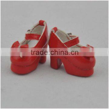 1/6 inch red dollfie shoes