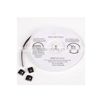 Black Acetal Strap on reel