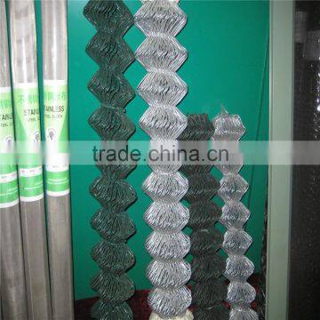 industrial safety chain link fence /high quality temporary chain link fence/School chain link fence