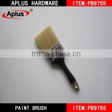 Wholesale China Brush Supplier White Pure Bristle Plastic Handle Paint Brush photo-3