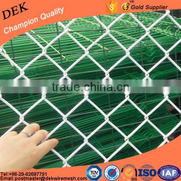 Alibaba china hot dip galvanized perimeter security used chain link fence for sale