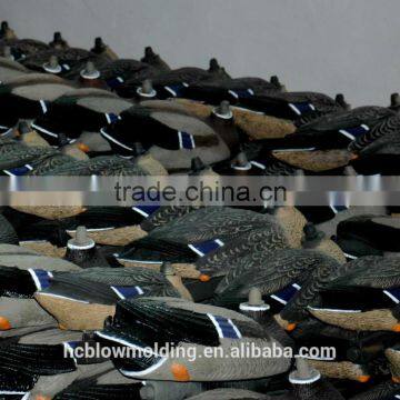 2015 new design plastic duck decoys,poly bushing animal decoy outdoor decoy