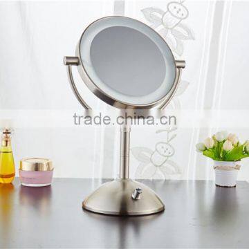 Double-sided Battery-operated Makeup Mirror With 3X Magnification, LED Mirror photo-3