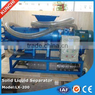 Popular exported kitchen dregs separating machine / solid liquid separator with better cost perfromance