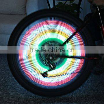 Bike Lights 32 LED Cycling Bicycle Bike Wheel Signal Tire Spoke Light For Ciclismo 32 Changes New Luces Led Bicicleta photo-3