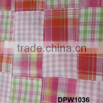 Madras Cotton Patchwork handmade pure fabric In Bulk