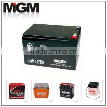 Electric road vehicle battery 12v12