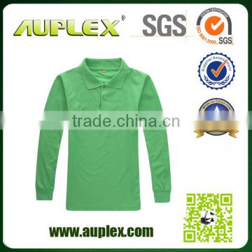 Pique Lapel Sublimation Skin Tight Dry Fit Mens Long Sleeve t Shirt Wholesale China photo-3
