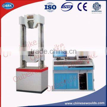 WEW-1000B Series Computer Display Hydraulic Universal Tension Testing Machine Price photo-2