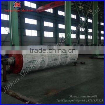 rubber roller in paper making machine plant from china
