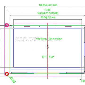 Nextion Enhanced NX4827K043 - Generic 4.3'' HMI Touch Display photo-4