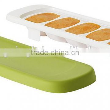 Baby Food Freezer Tray with Silicone Lid