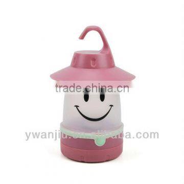 Supply multifunctional portable smiling face camping lamp / Camping Light