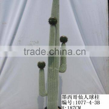 Fake Artificial Plastic Cactus Ball photo-2