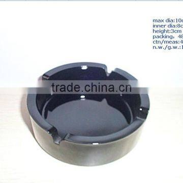 Асhtрейка из стекла, матовый круглый стеклянный асhtрейк с милым дизайном наклеек photo-5