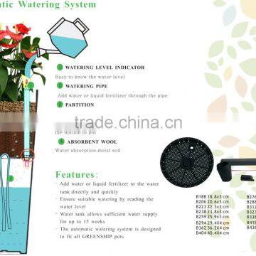 Round Mouth With Wide Edge Flower Pots With Pedestal and Automatical Watering System photo-2