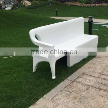 Outdoor fiberglass garden chair