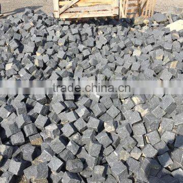 Cobblestone Paver Mats Black Paving Stone Granite Paving Stone photo-2