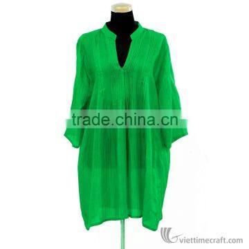 High Quality Silk Dress With Various Colors and Sizes for Women. 100% Handmade in Vietnam photo-4
