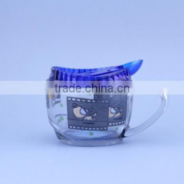 Vodka Souvenir Glass Coffee Mug With Cap