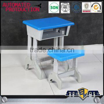 China Supplier School Furniture Cheap Plastic Student Desk and Chair photo-5