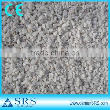 White natural quartz gravel