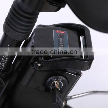 New Design 20 Inch Folding Electric Bike One-piece Wheel Electric Bike photo-4