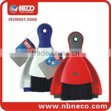mini plastic dustpan with brush set