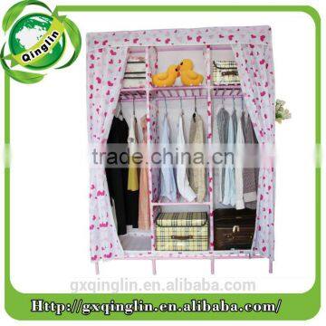 Disassembly Easy Portable Simple Storage Cabinet for Home Wardrobe photo-6