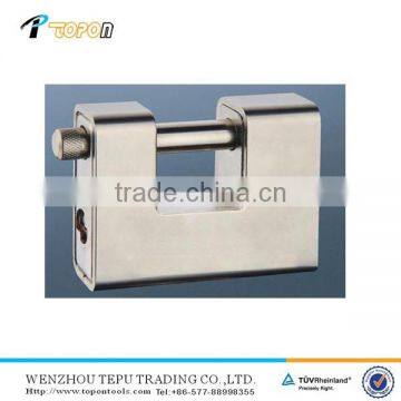 Armoured Rectangular Padlock With Normal Keys