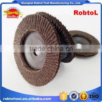 5" 125mm Flap Disc Zirconia Plastic Back Cover Aluminum Oxide Grinding Wheel Abrasive Flap Disk Flap Wheel Sanding