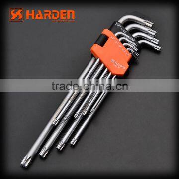 Professional 9PCS Chrome Vanadium Long Torx Key Wrench