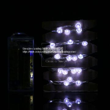 Pure White Diamond Copper String Light Decoration Fairy Light Set photo-4