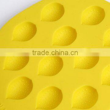 CBU29 FDA LGFG 12 Connected Lemon Shape Silicone Funny Cake Mold photo-4
