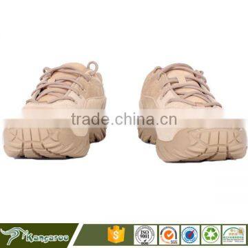 Low Cut Rubber Military Desert Laced Boots For Men photo-5