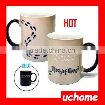 UCHOME Wholesale Sublimation Harry Potter Heat Sensitive Color Changing Mug