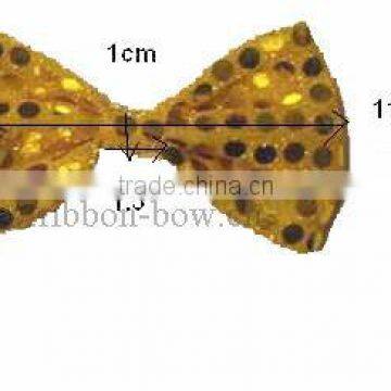 MSD Beautiful Sequin Ribbon Bow for Dress,boy Bow Tie for Performance photo-2