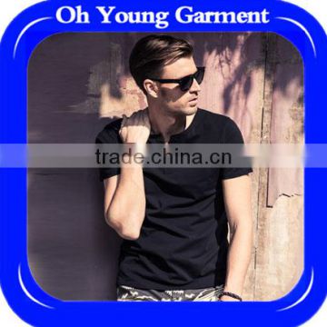 latest shirt designs for men t shirt pure color short sleeve tshirt round collar shirts for man alli baba com