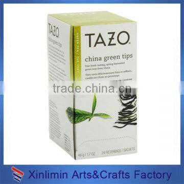 Wholesale customized paper tea box with printing