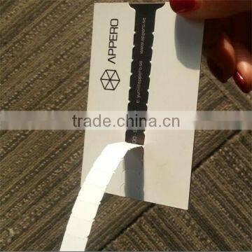 2017 china custom garment paper hang tags for jeans