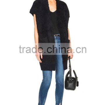 OEM service high quality custom women fancy sweater vest